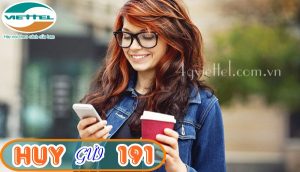 Hướng dẫn hủy gói T70T Viettel thông qua 191