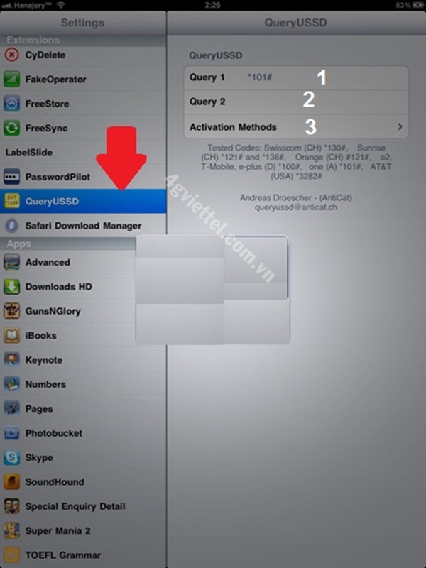 Nạp tiền sim 3G Viettel trên iPad bằng cách nào?
