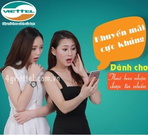 Viettel khuyến mãi khủng cho khách hàng lâu năm 2016