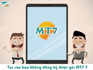 Cách khắc phục khi không đăng ký được gói MT7 của Viettel