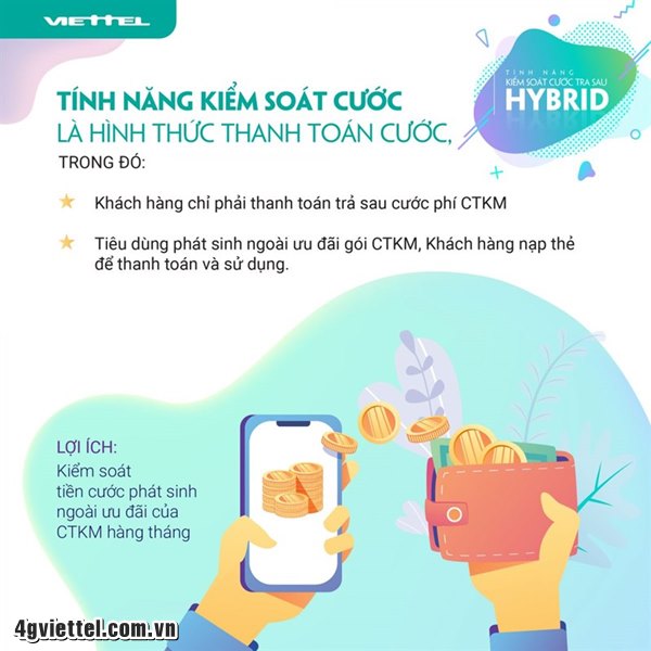 Hướng dẫn đăng ký kiểm soát cước trả sau Viettel để không mất tiền oan
