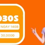 Đăng ký gói SD30S Viettel nhận ngay 14GB chỉ với 30,000đ 