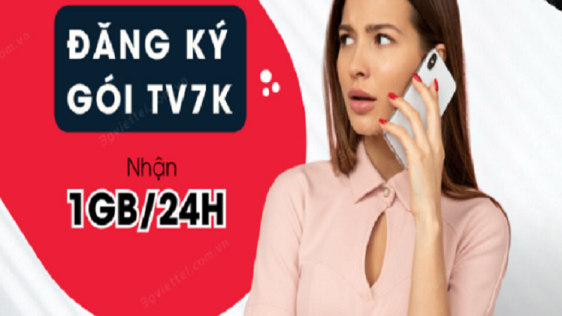 Thông tin chi viết về gói TV7K Viettel